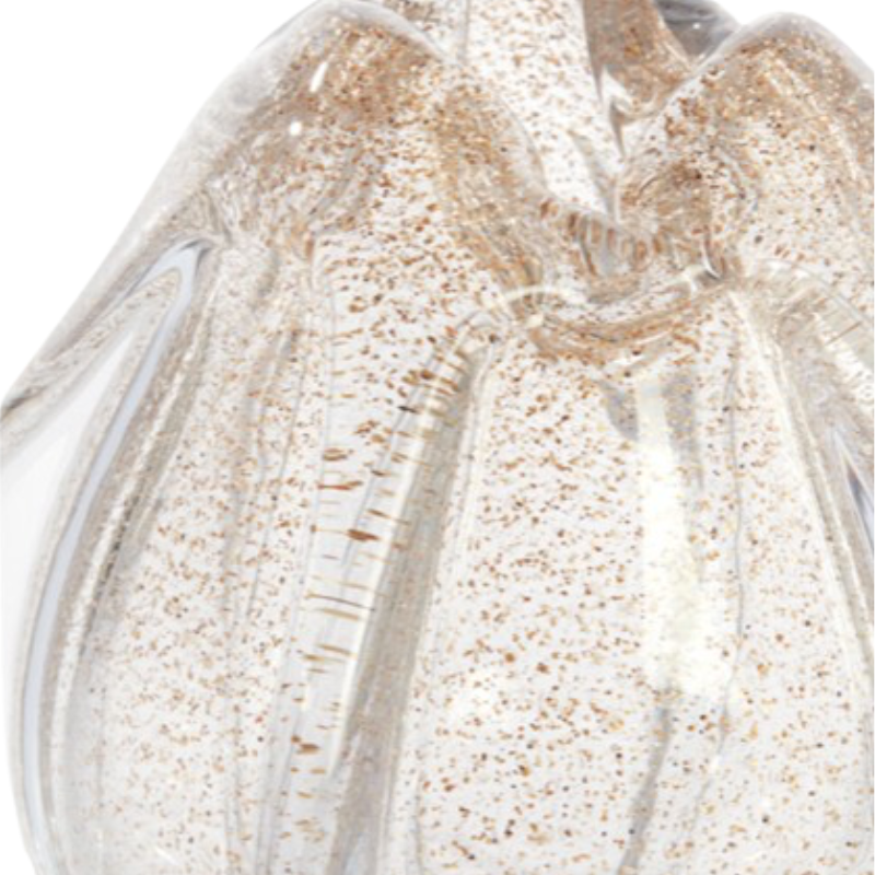 Vase MURELA verre clair et sable brillant - h22cm, LLV, visuel 3