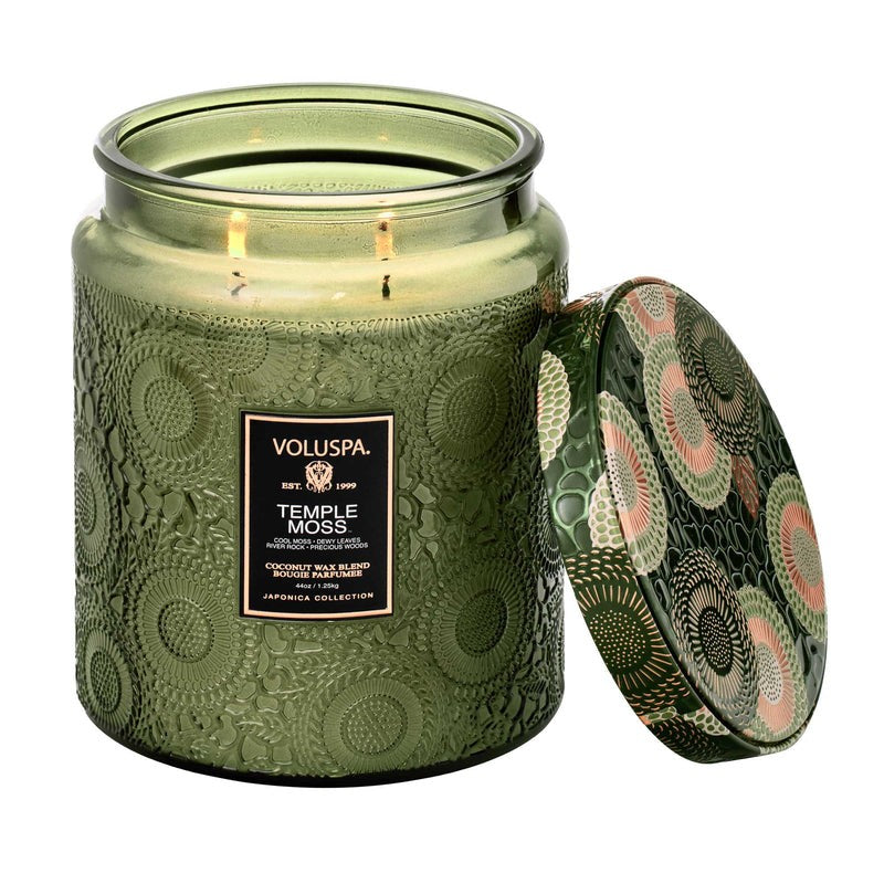 Bougie verre Luxe Jar Japonica 1250g, Voluspa, visuel 8