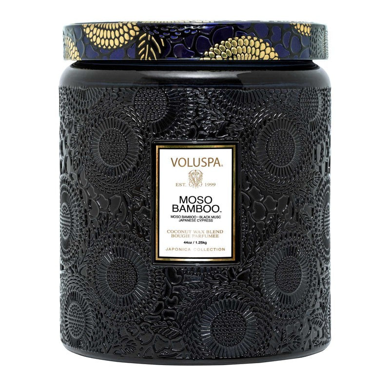 Bougie verre Luxe Jar Japonica 1250g, Voluspa