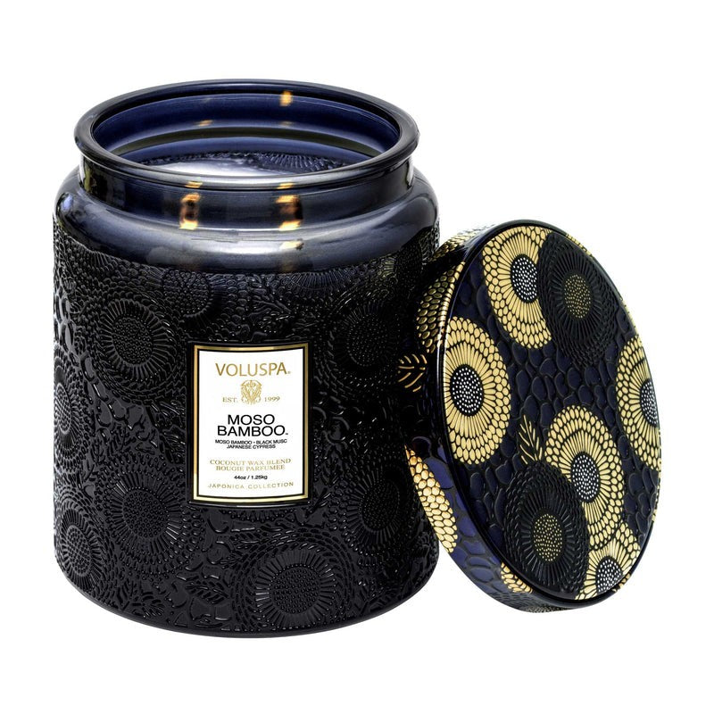 Bougie verre Luxe Jar Japonica 1250g, Voluspa, visuel 2