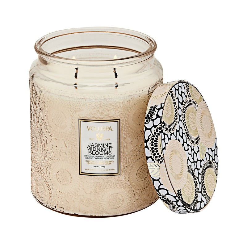 Bougie verre Luxe Jar Japonica 1250g, Voluspa, visuel 14