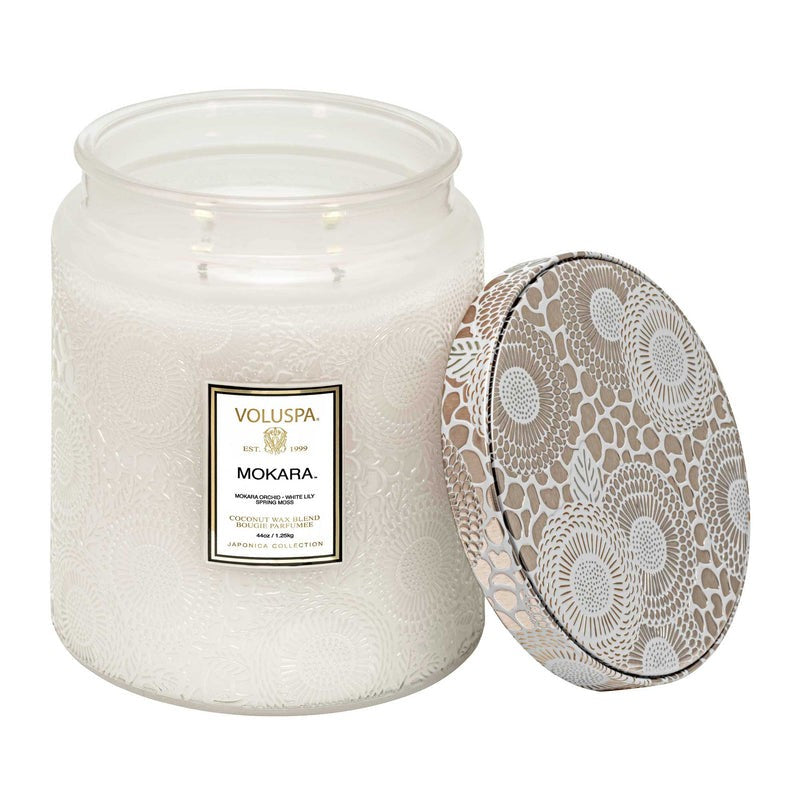 Bougie verre Luxe Jar Japonica 1250g, Voluspa, visuel 30