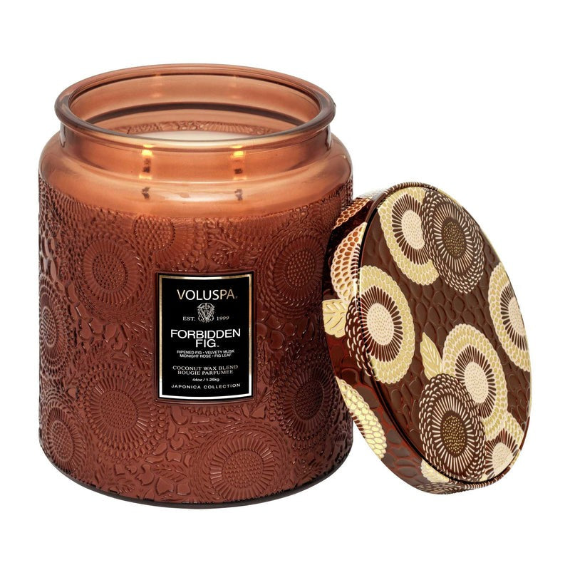 Bougie verre Luxe Jar Japonica 1250g, Voluspa, visuel 29