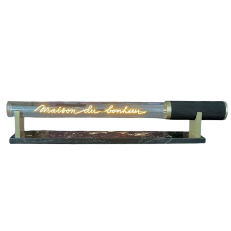 Message in the Tube - "Maison du bonheur", Elements Lighting