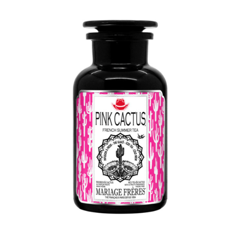 Flacon 160g thé noir glacé Pink Cactus, Mariage Frères