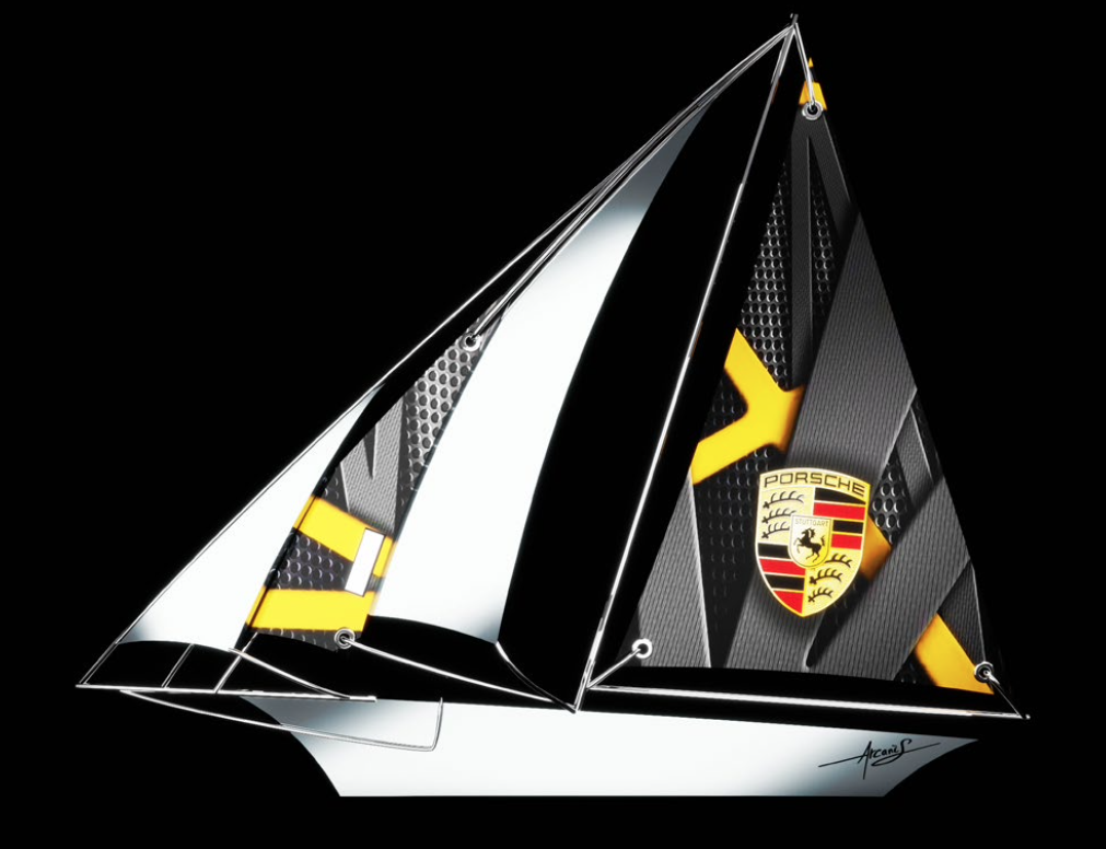 Voilier Cronos 40 Carbone - Ecusson, visuel 2