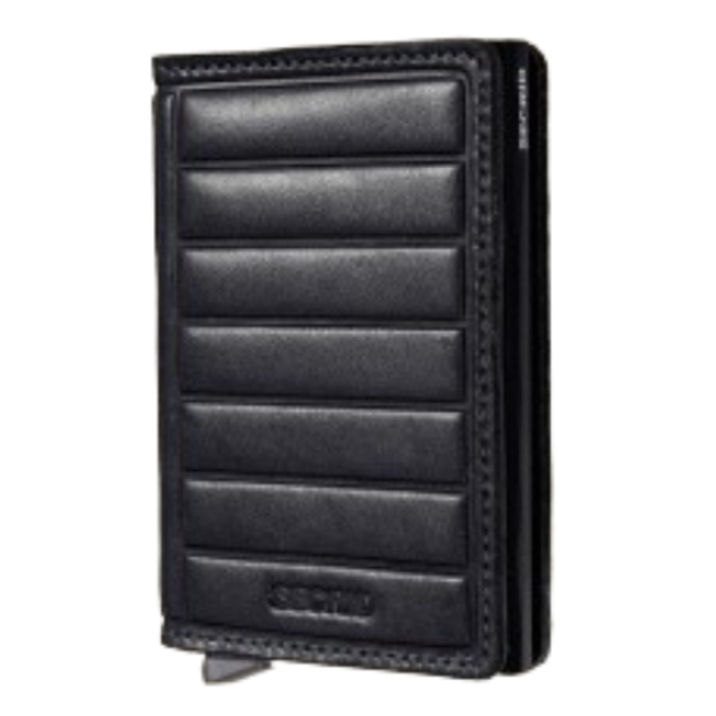 Porte-cartes Slim Premium (Emboss lines Black), Secrid