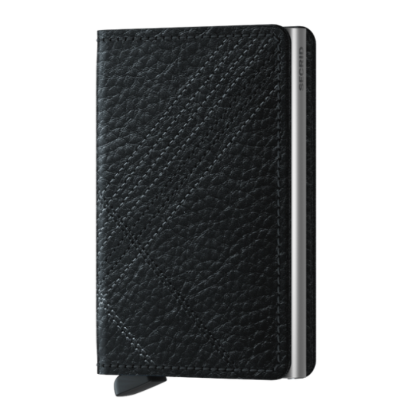 Porte-cartes Slim (Stitch-Linea Black), Secrid
