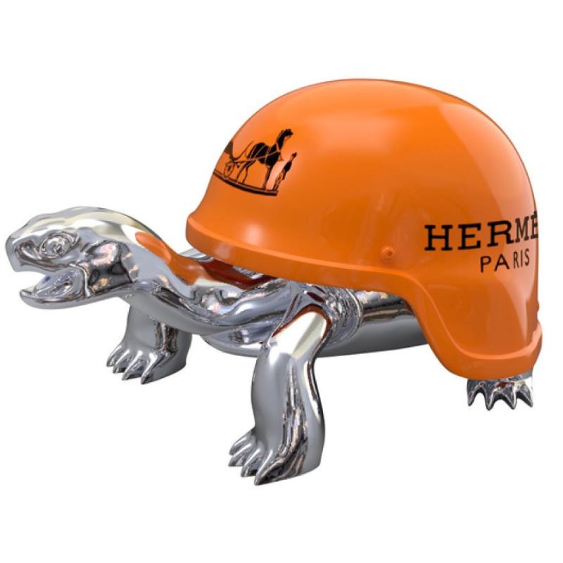 Tortue Sunset argent, Naor 26