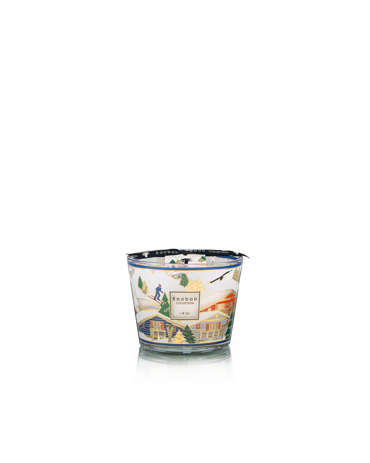 Bougie I love ski, Baobab Collection, visuel 2