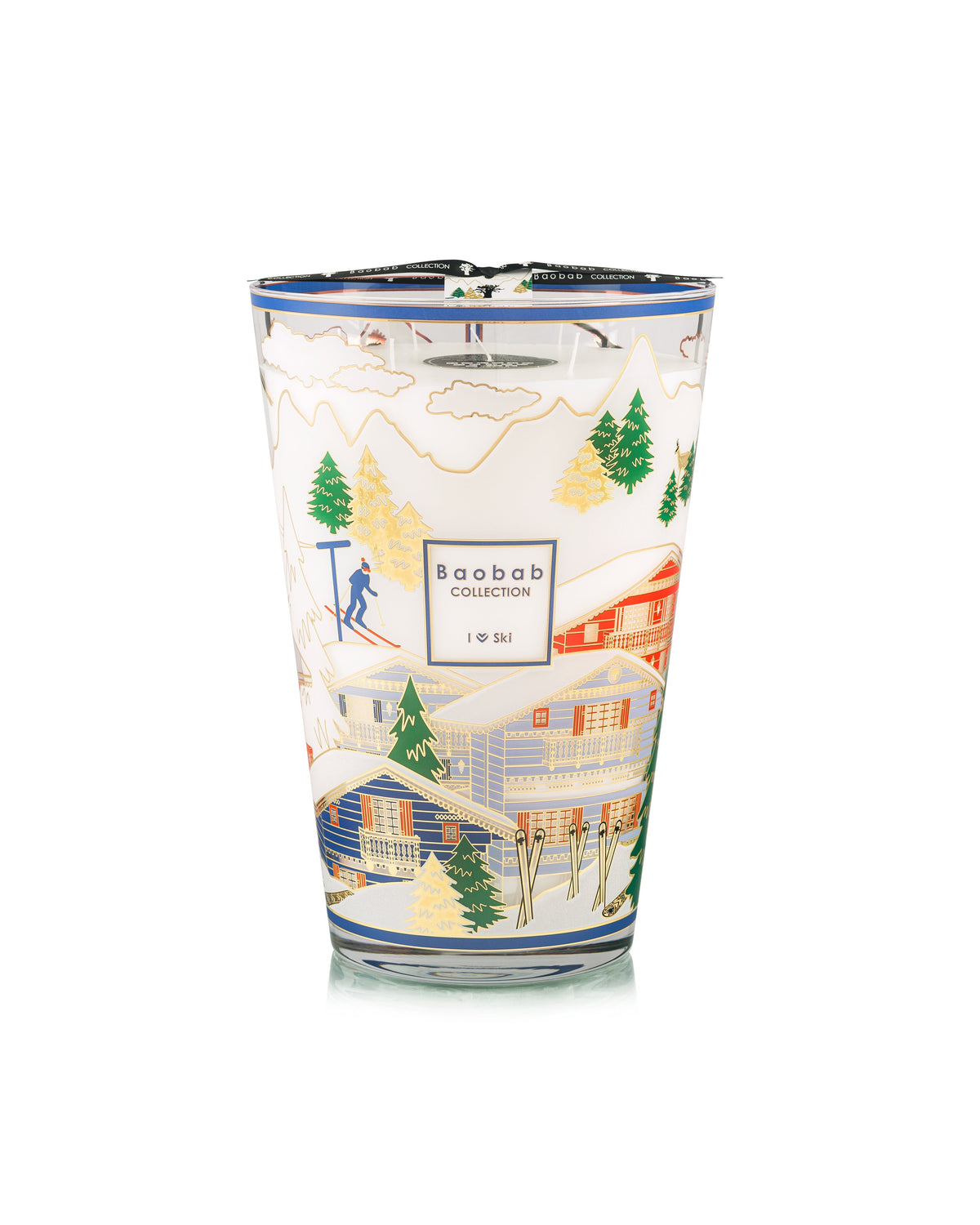 Bougie I love ski, Baobab Collection, visuel 5