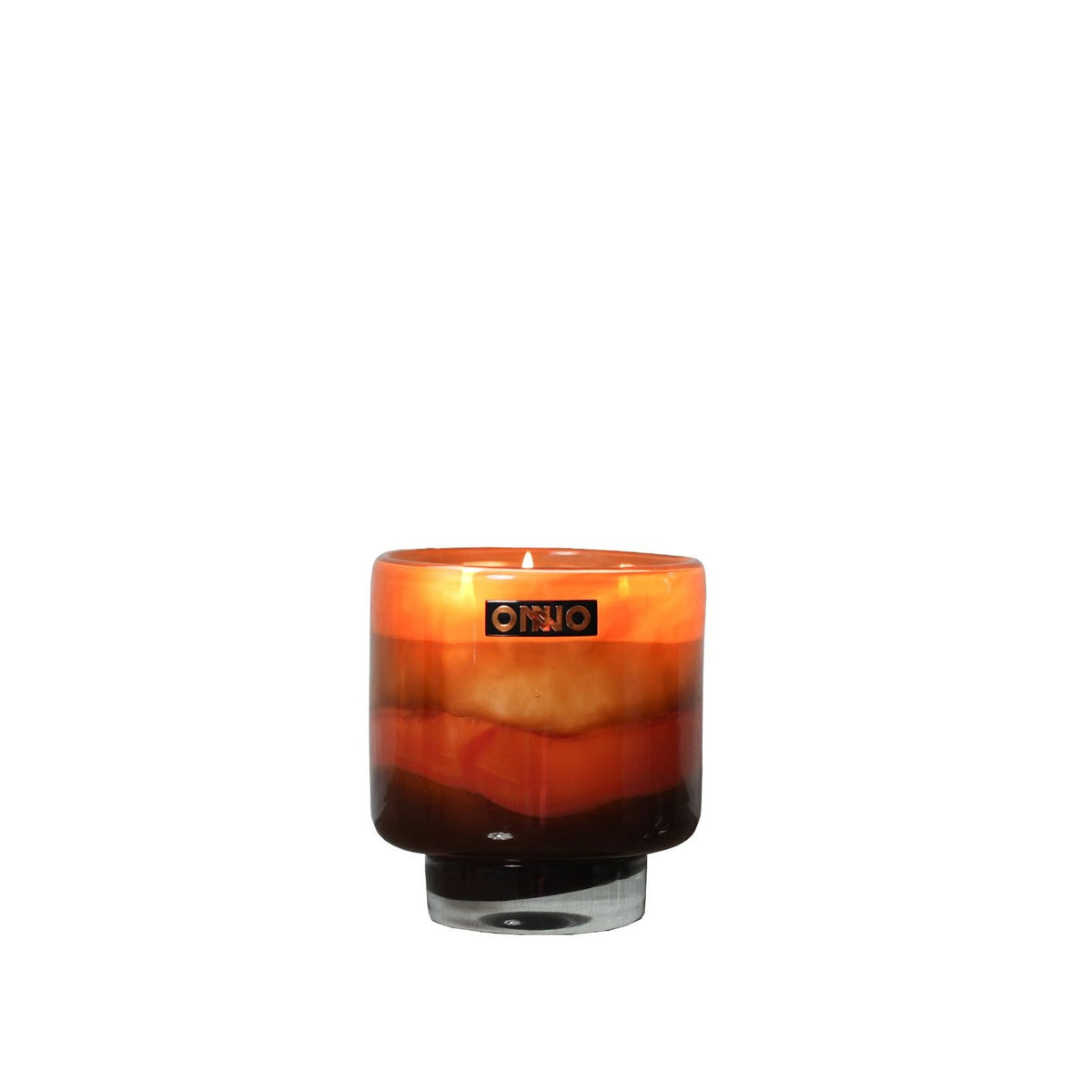 Bougie Romy orange Cashmere, Onno, visuel 2