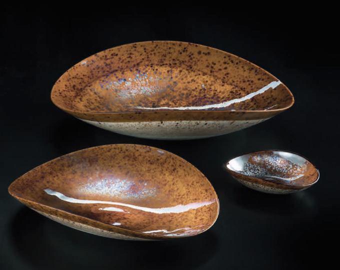 Coupelle Murano TOPAZIO - diam 40cm, Yalos, visuel 4