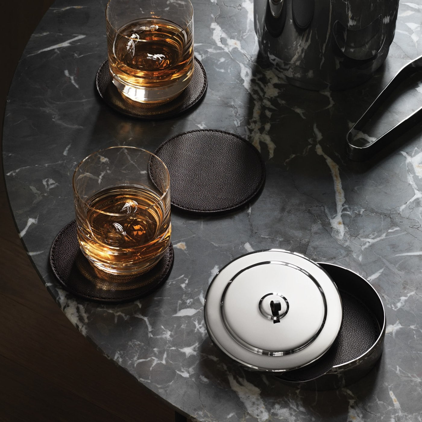 Set de 4 sous-verres Manhattan, Georg Jensen, visuel 3