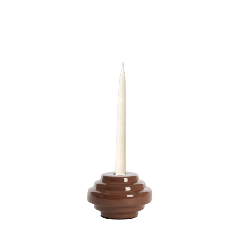 Photophore MANGA S brun (bougie comprise), Light & Living