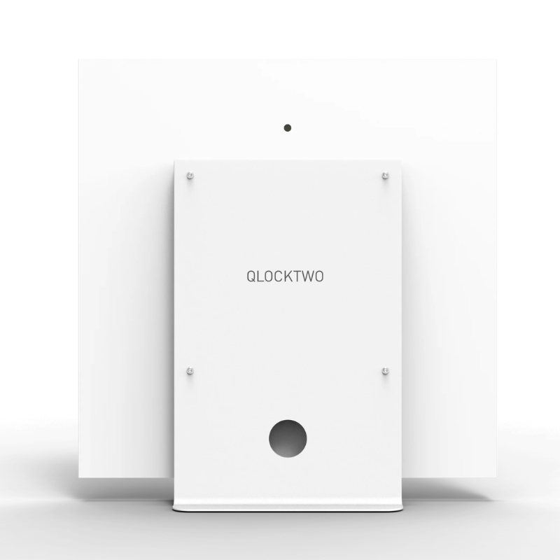 Support stand pour Earth 45 - coloris blanc, Qlocktwo, visuel 2