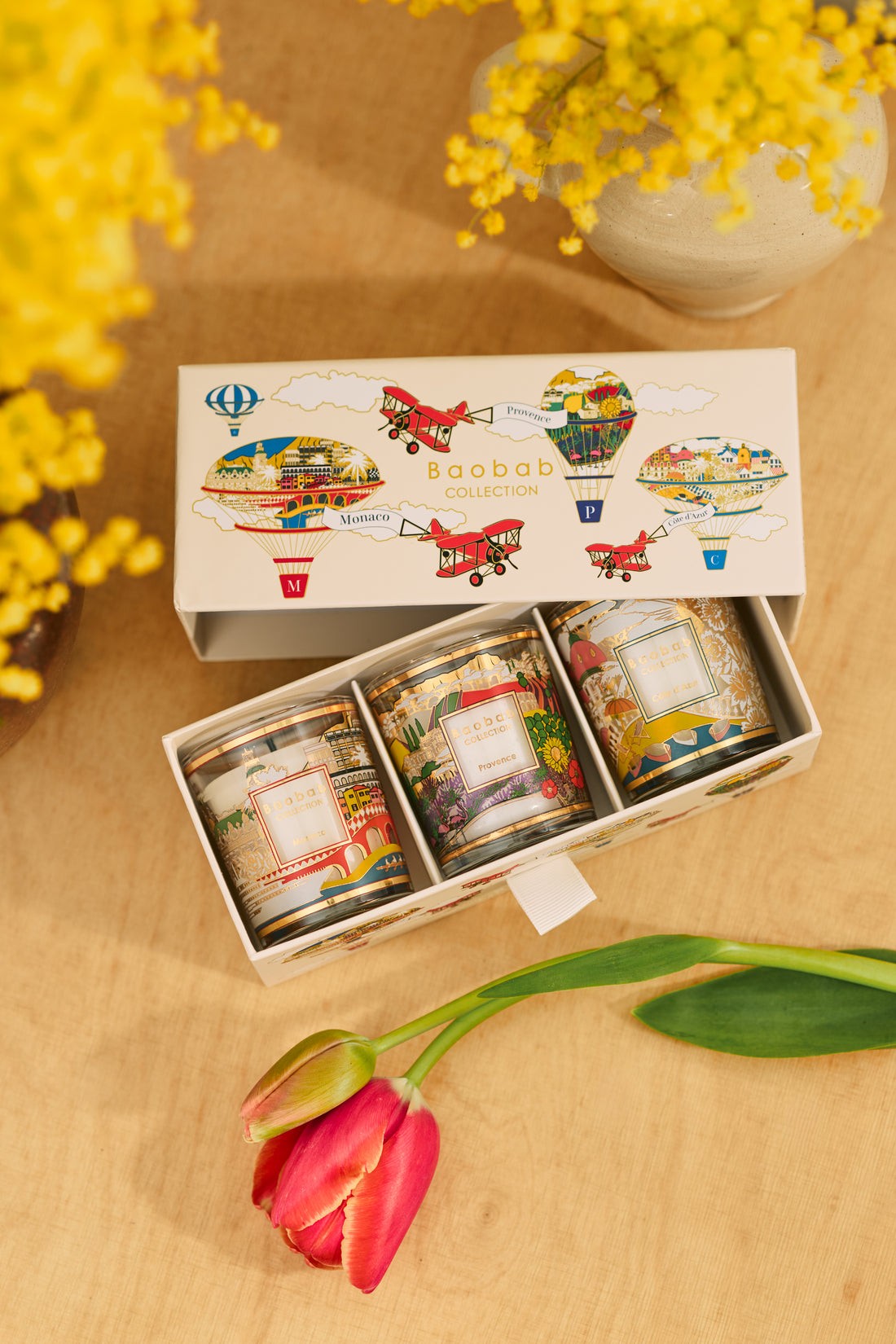 Coffret trio Provence - Monaco - Côte d'azur, Baobab Collection, visuel 7
