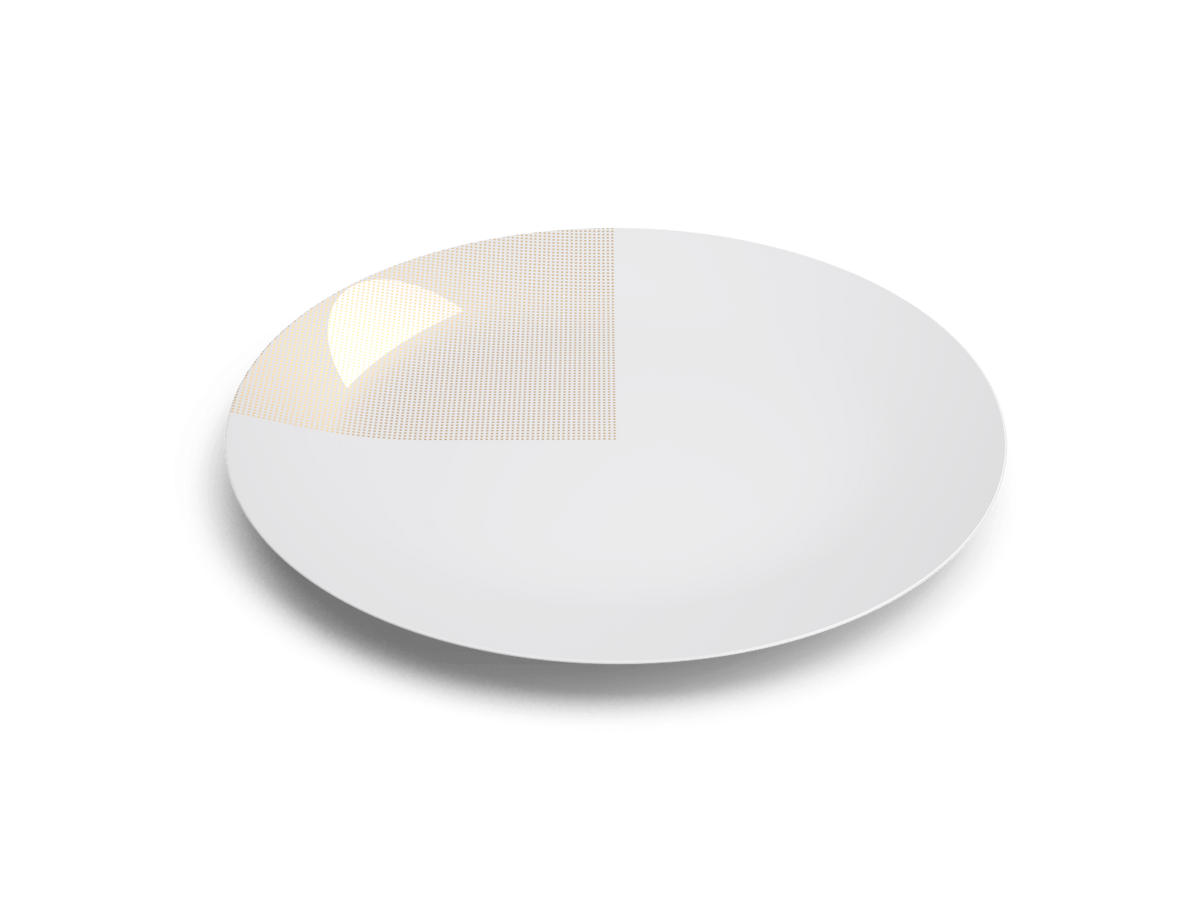Assiette à dîner Chronos, Non Sans Raison, visuel 2