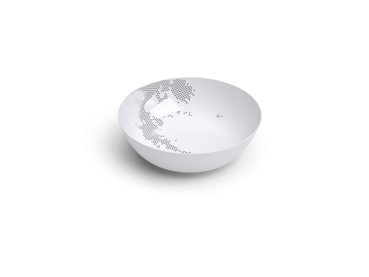 Assiette creuse Ici et Maintenant, Non Sans Raison, visuel 3