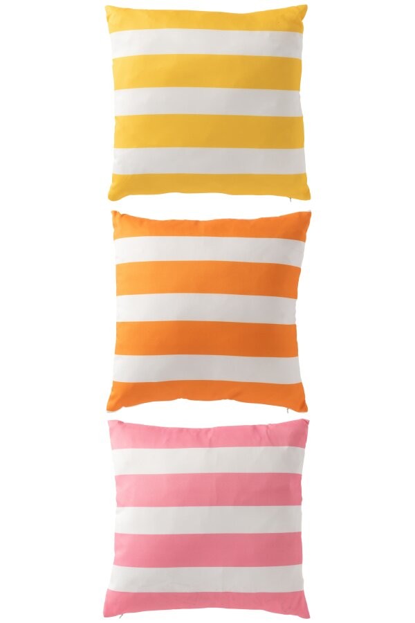 Coussin Summer rayures 45x45cm, Jolipa