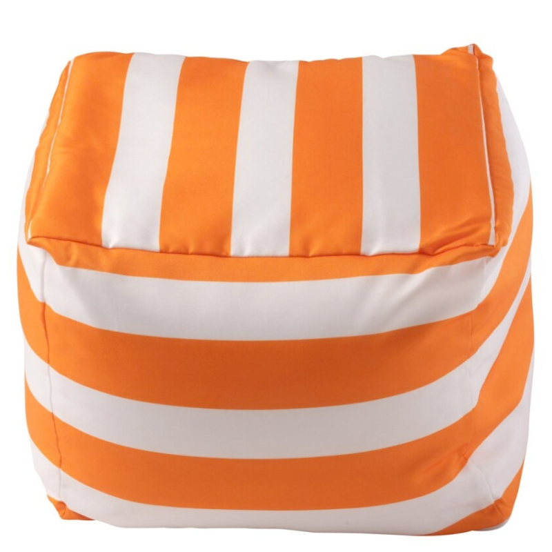 Pouf Summer rayures 45x45x35cm, Jolipa, visuel 4
