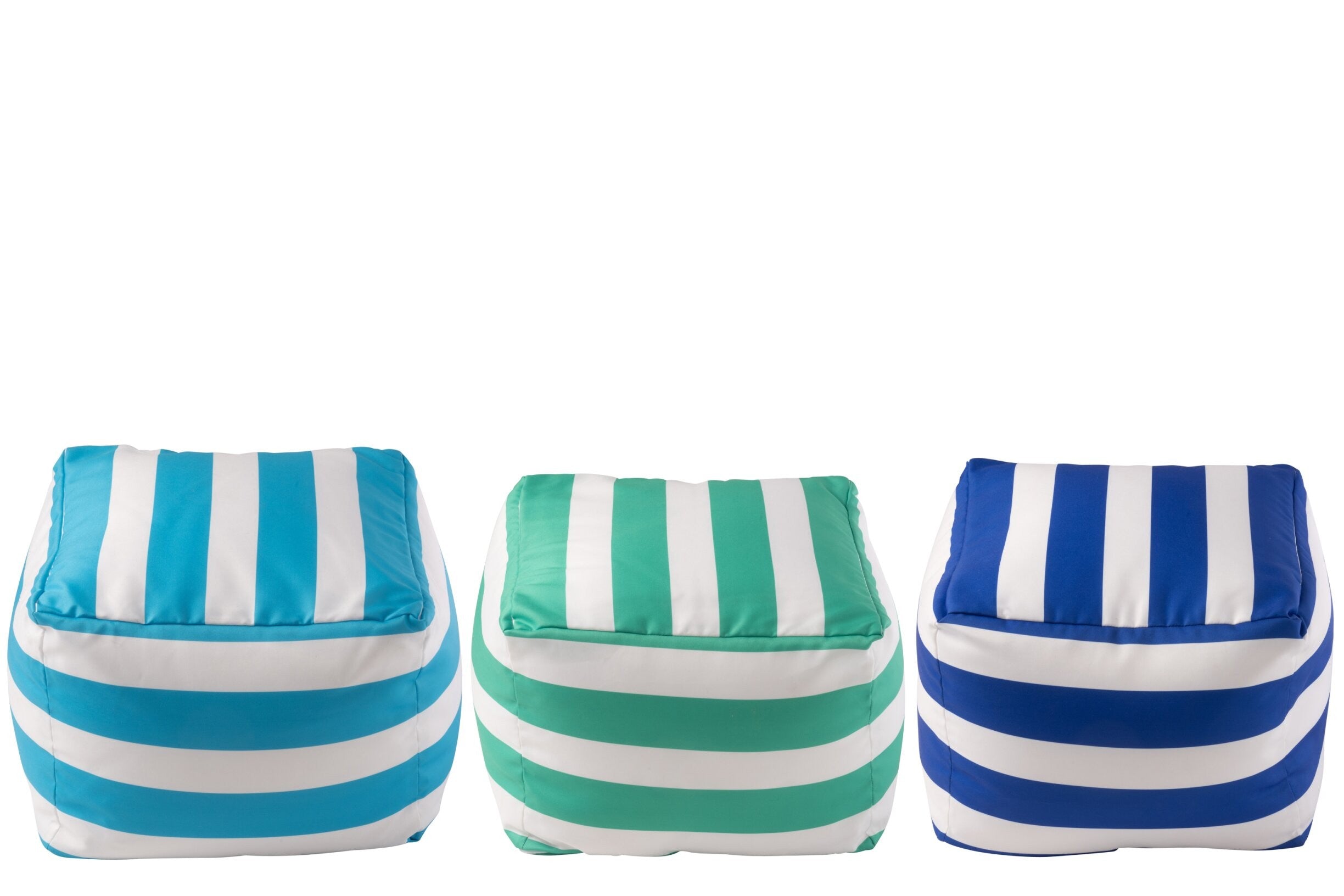 Pouf Summer rayures 45x45x35cm, Jolipa, visuel 6