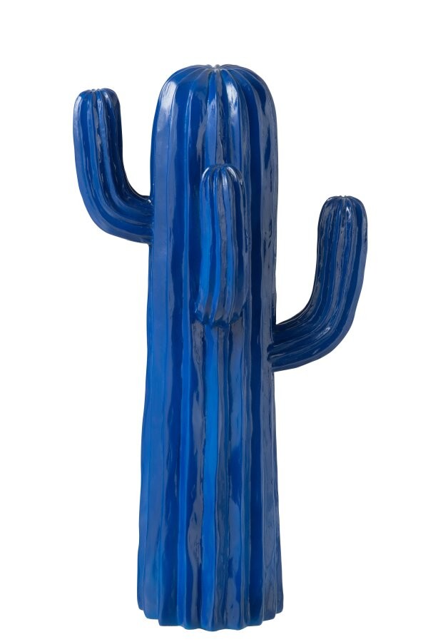 Sculpture Blue Cactus 42cm, Jolipa