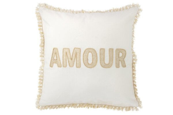 Coussin Amour 45x45cm, Jolipa