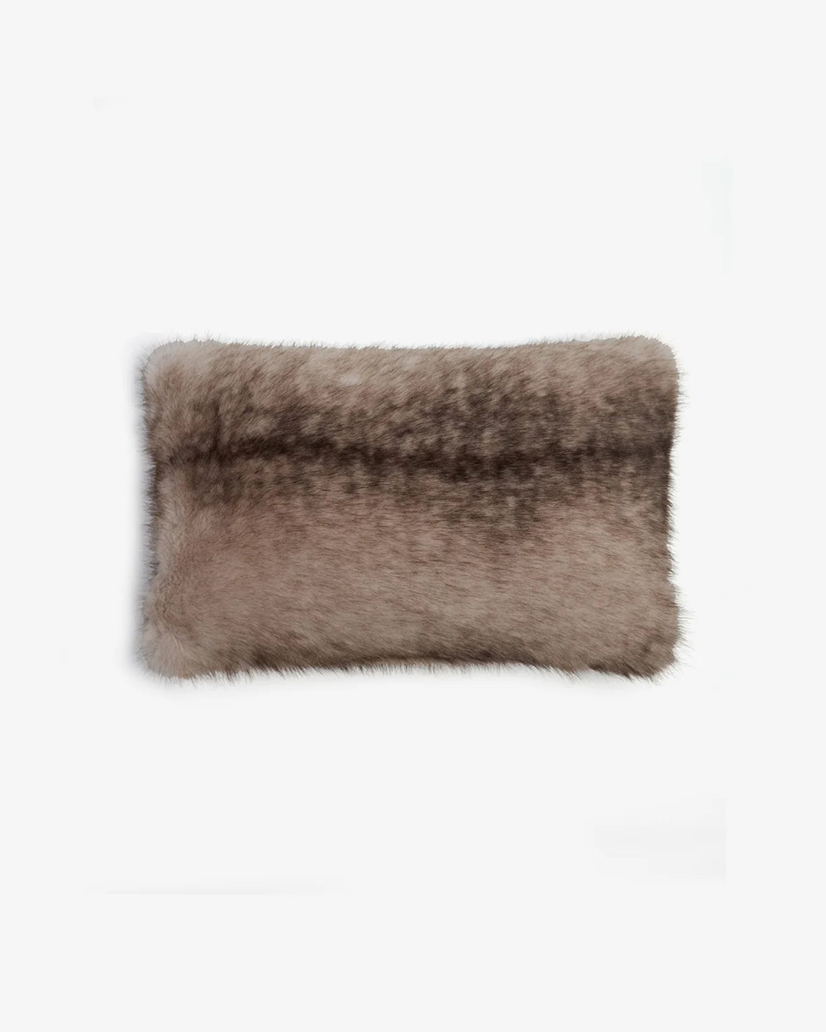Coussin Apparis Cicly 30x50 cm, coloris Vison gris